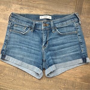 Abercrombie and fitch jean shorts